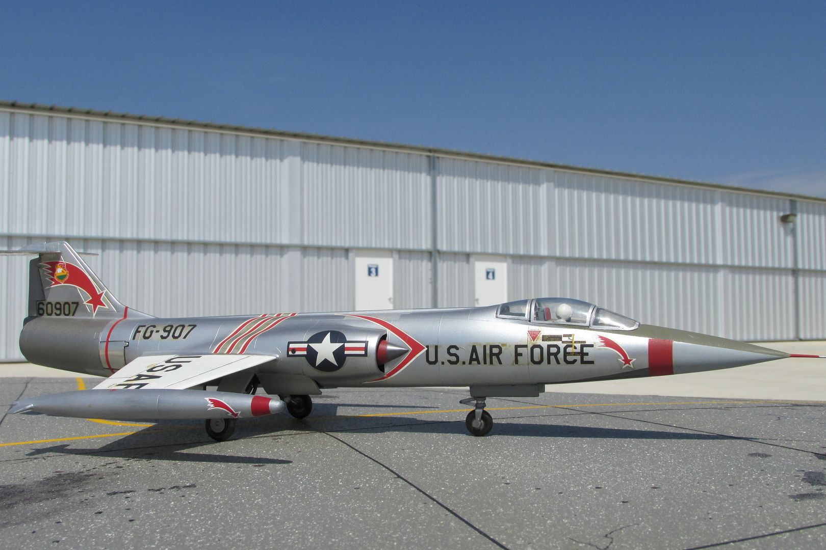 Testors (exHawk) Lockheed F104A Starfighter FineScale Modeler